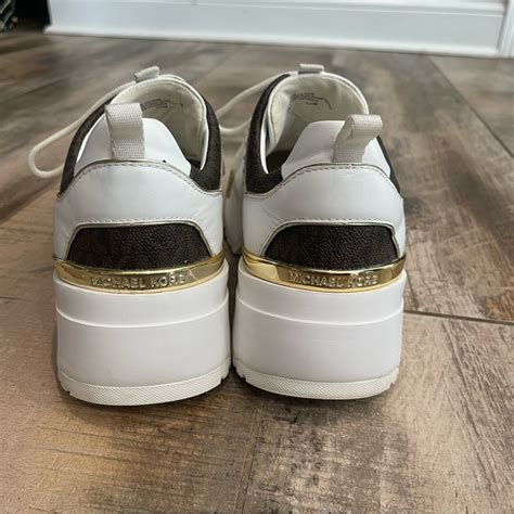 michael kors cosmo logo trainers|Cosmo Studded Leather and Logo Trainer .